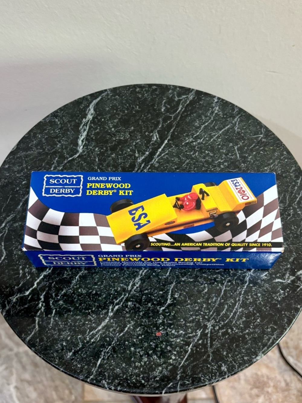 Scout Pinewood Derby Car Kit - NIB. Unopened